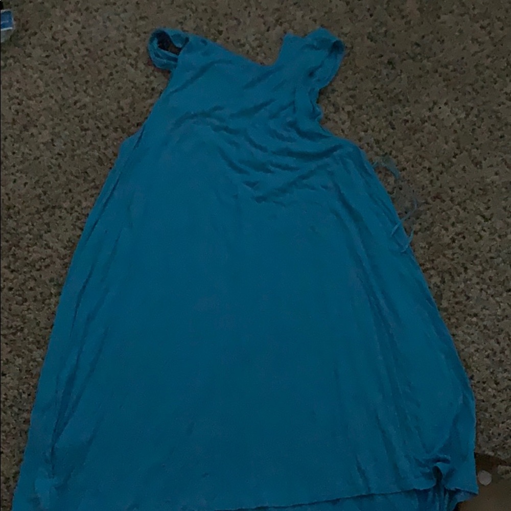 Summer Dress color-turquoise